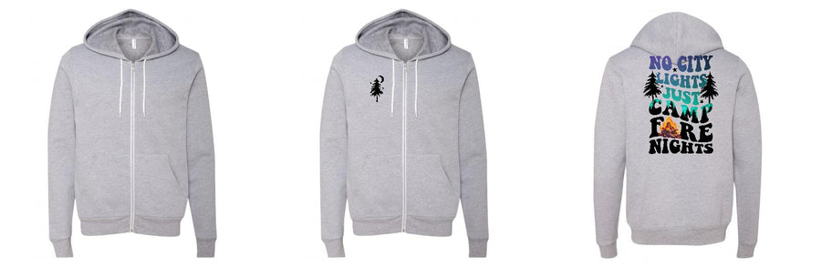 Unisex Fleece Zip Up - Design Your Own