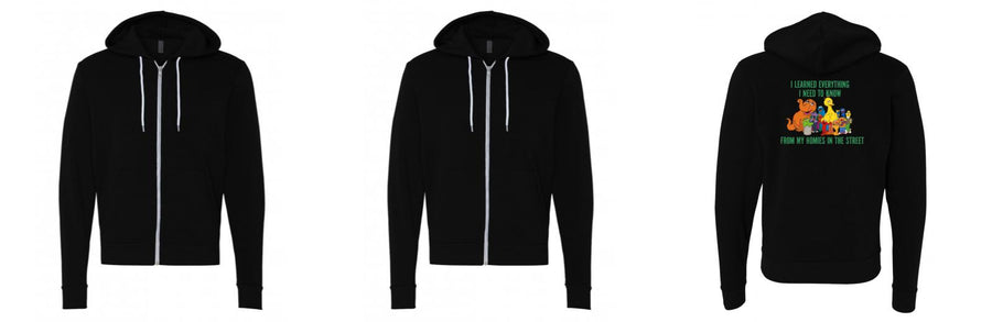 Unisex Fleece Zip Up - Design Your Own
