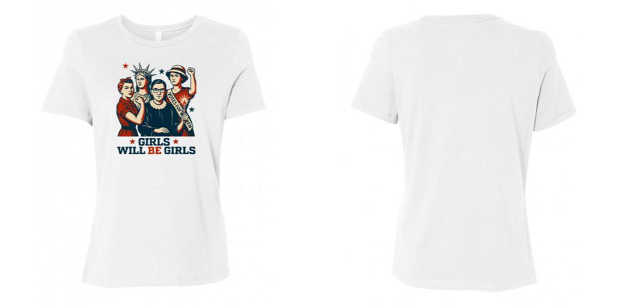 Bella Canvas Women's Relaxed Crew Neck T-Shirt - Design Your Own