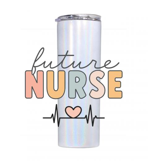 20oz Shimmer Skinny Tumbler --- Design Your Own