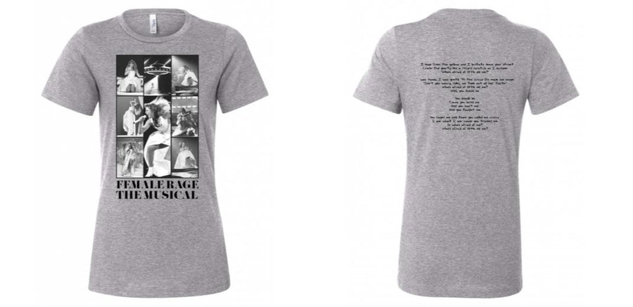 Bella Canvas Women's Relaxed Crew Neck T-Shirt - Design Your Own