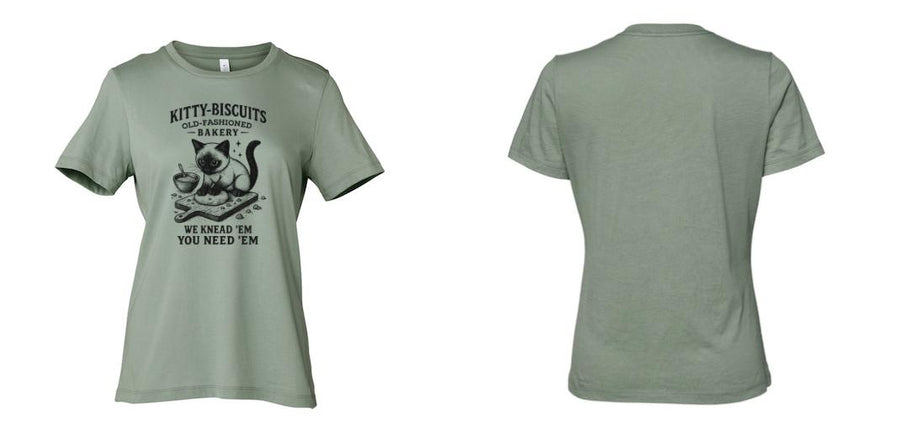 Bella Canvas Women's Relaxed Crew Neck T-Shirt - Design Your Own