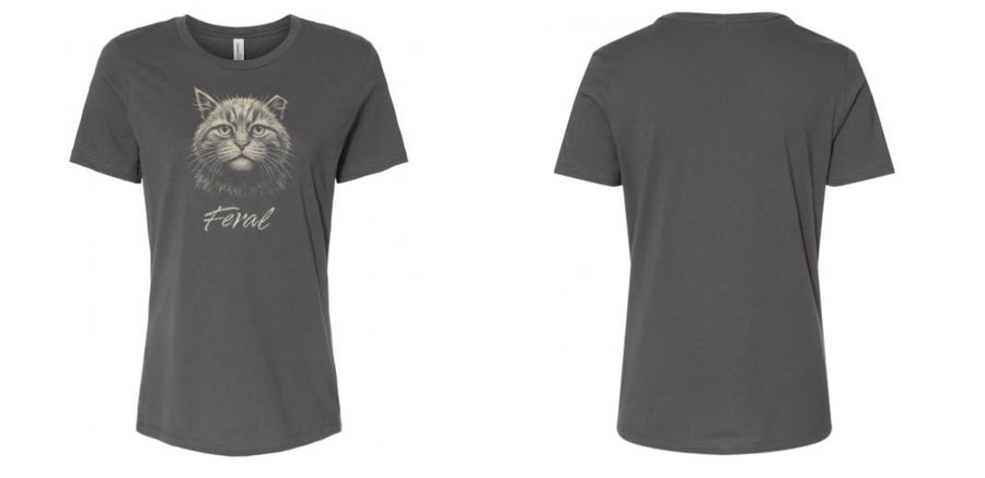 Bella Canvas Women's Relaxed Crew Neck T-Shirt - Design Your Own