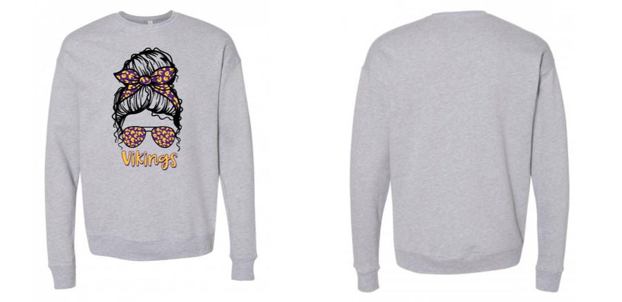 BELLA   CANVAS - Sponge Fleece Drop Shoulder Crewneck Sweatshirt - Design Your Own