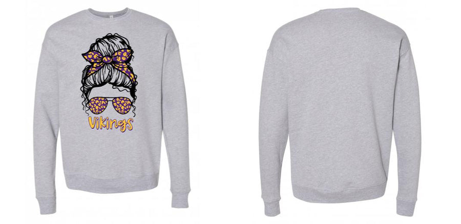 BELLA   CANVAS - Sponge Fleece Drop Shoulder Crewneck Sweatshirt - Design Your Own