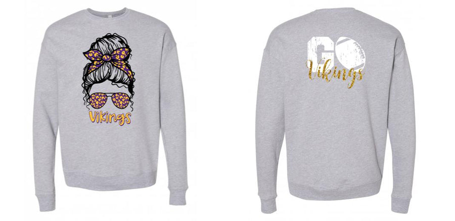 BELLA   CANVAS - Sponge Fleece Drop Shoulder Crewneck Sweatshirt - Design Your Own