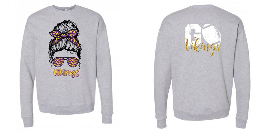 BELLA   CANVAS - Sponge Fleece Drop Shoulder Crewneck Sweatshirt - Design Your Own