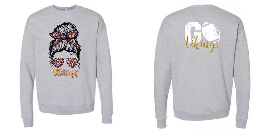 BELLA   CANVAS - Sponge Fleece Drop Shoulder Crewneck Sweatshirt - Design Your Own