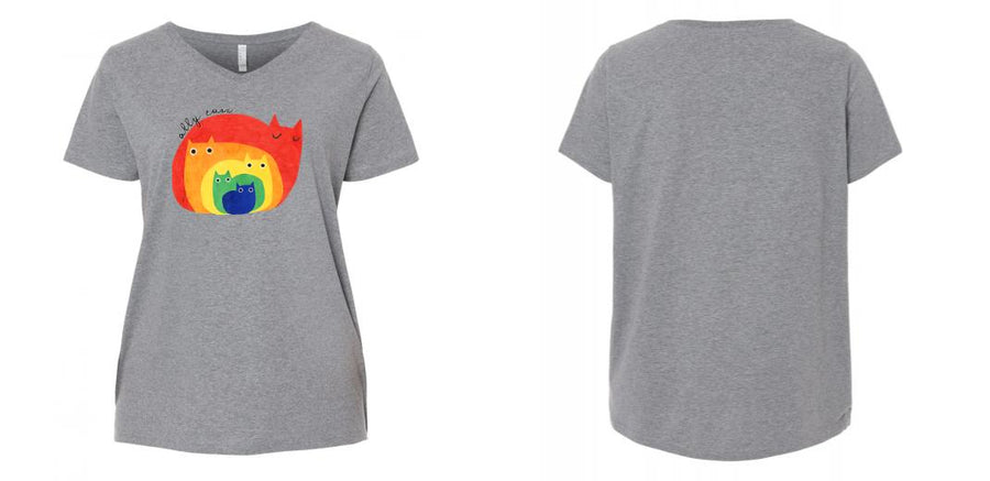 Curvy V-Neck - Design Your Own