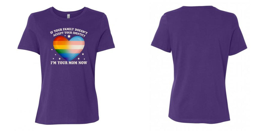 Bella Canvas Women's Relaxed Crew Neck T-Shirt - Design Your Own