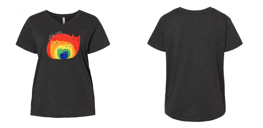 Curvy V-Neck - Design Your Own