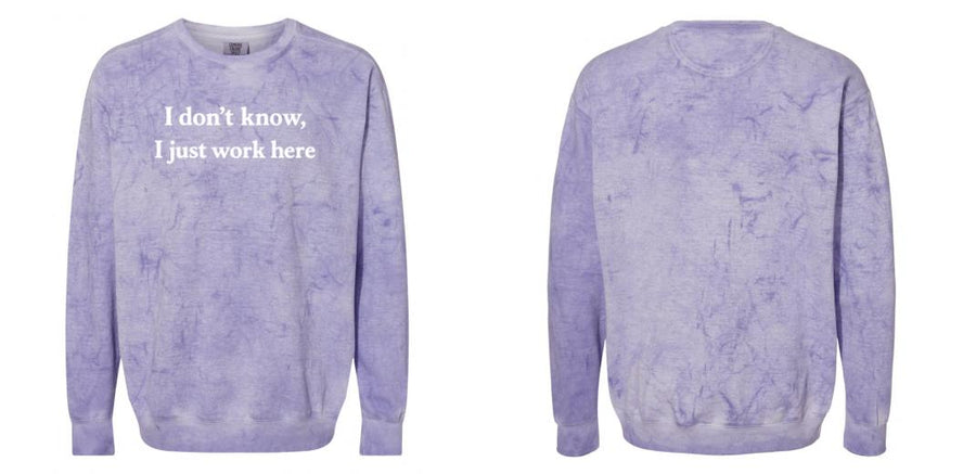 Comfort Colors - Crewneck Sweatshirt - Design Your Own
