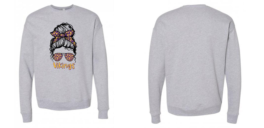 BELLA   CANVAS - Sponge Fleece Drop Shoulder Crewneck Sweatshirt - Design Your Own