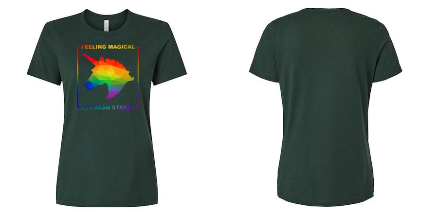 Bella Canvas Women's Relaxed Crew Neck T-Shirt - Design Your Own