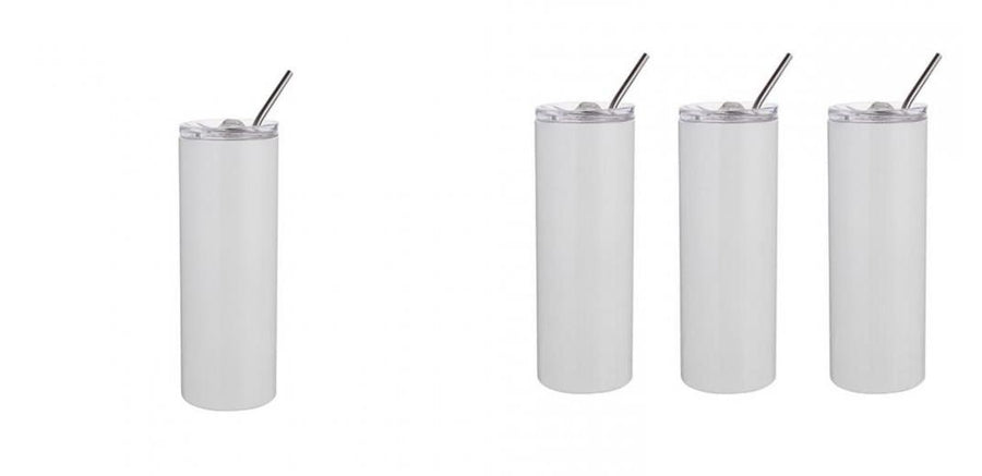 20oz Skinny Tumbler - Design Your Own (Full Print Option)