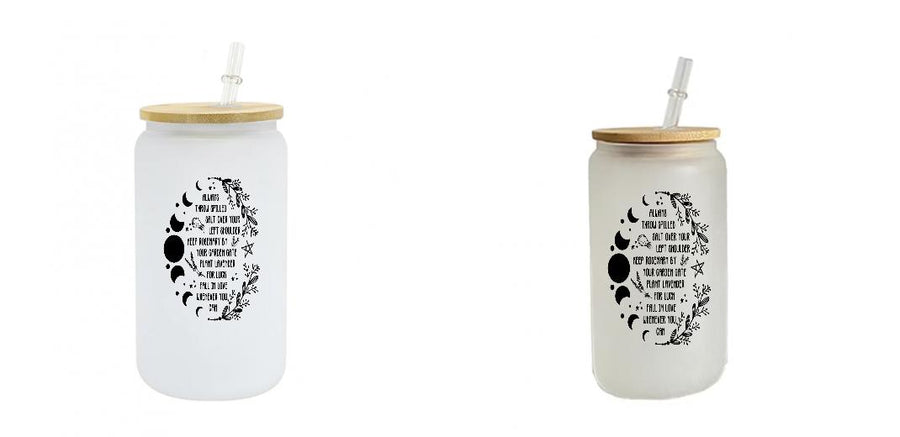 16oz Glass Jar - Design Your Own