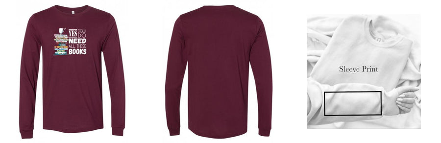 Long Sleeve T-Shirt - Design Your Own