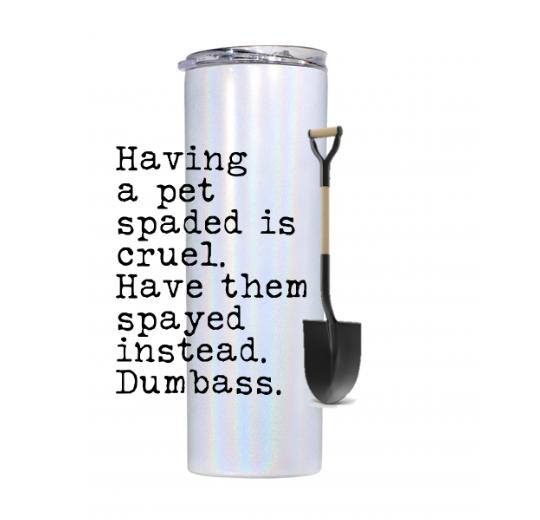 20oz Shimmer Skinny Tumbler --- Design Your Own
