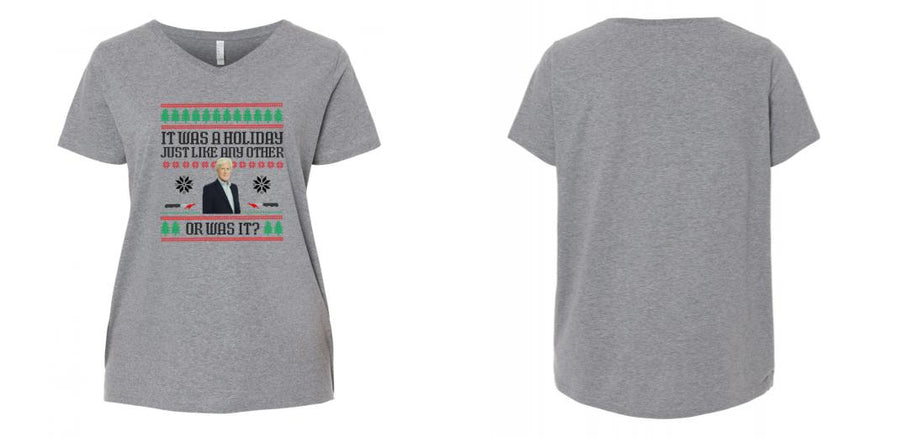 Curvy V-Neck - Design Your Own