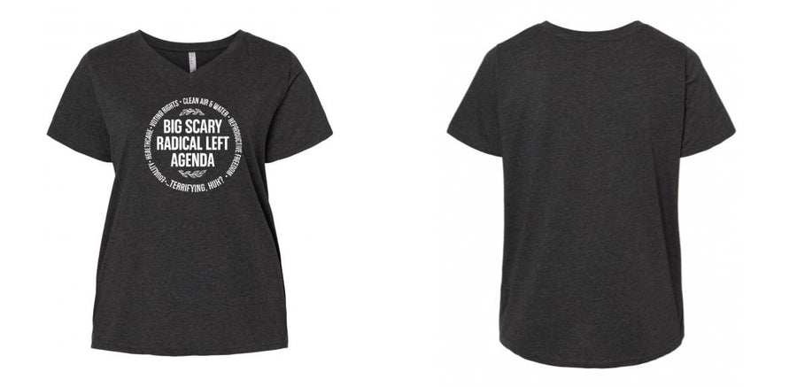 Curvy V-Neck - Design Your Own