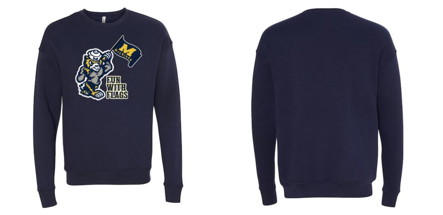 BELLA   CANVAS - Sponge Fleece Drop Shoulder Crewneck Sweatshirt - Design Your Own