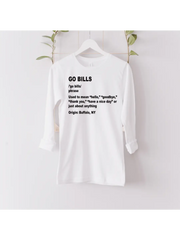 Go Bills Unisex Long Sleeve Shirt