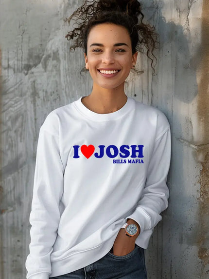 I Love Josh Unisex Long Sleeve Shirt