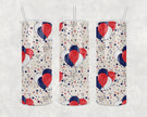4th Of July Balloons 20oz Skinny Tumbler