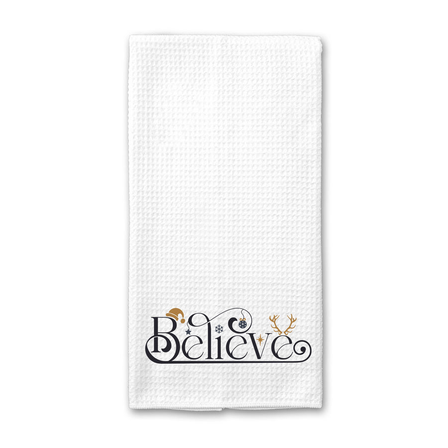 Christmas Believe Kitchen Towel