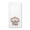 Christmas Calories Don't Count Kitchen Towel