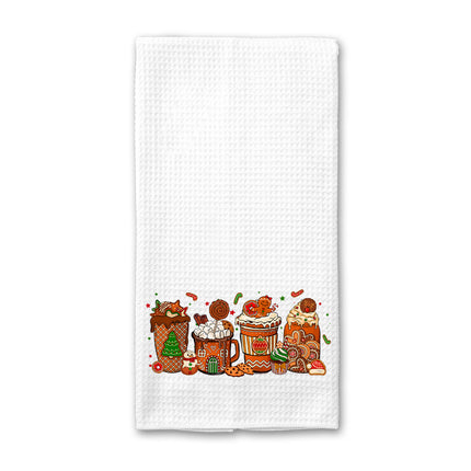 Christmas Drinks Kitchen Towel