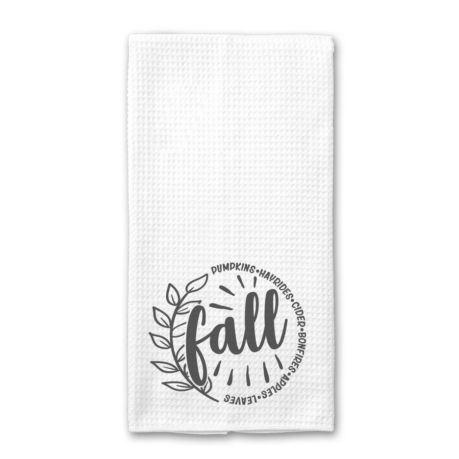 Fall Things Kitchen Towel