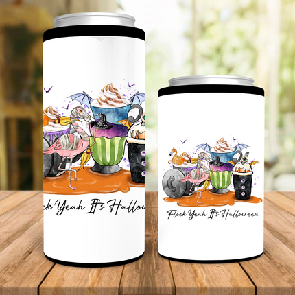 Flock Yeah Its Halloween Can Cooler