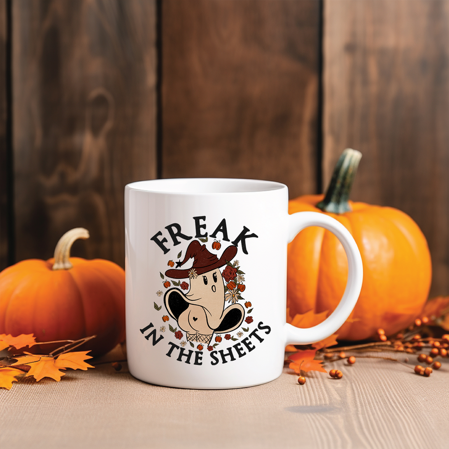 Freak In The Sheets Ghost 15oz Mug
