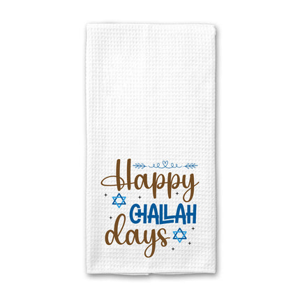 Happy Challah Days Kitchen Towel