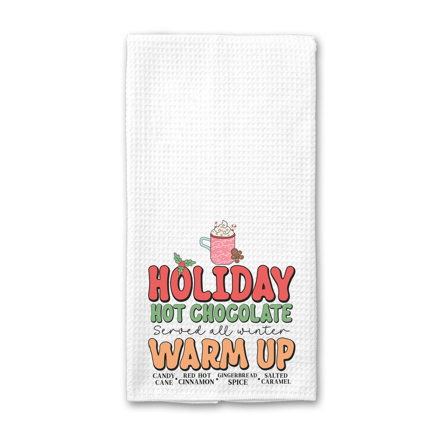 Holiday Hot Chocolate Kitchen Towel