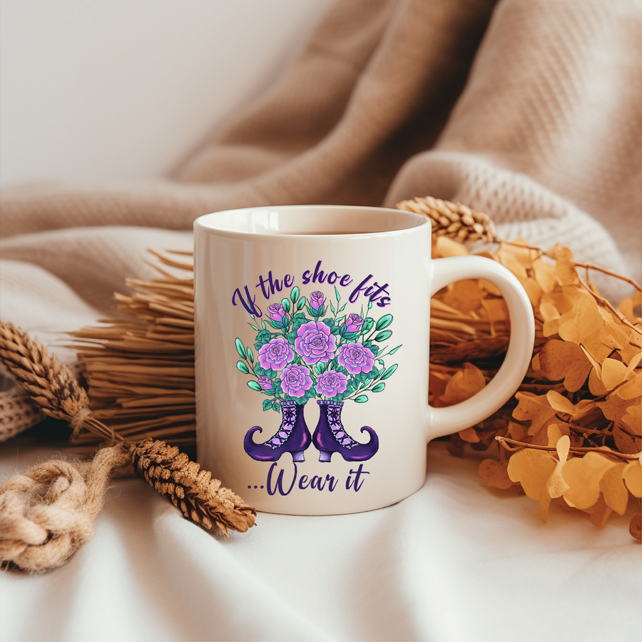 If The Shoe Fits Witch 15oz Mug