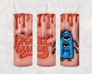 Inflated Effect Spooky Season Monster 20oz Skinny Tumbler