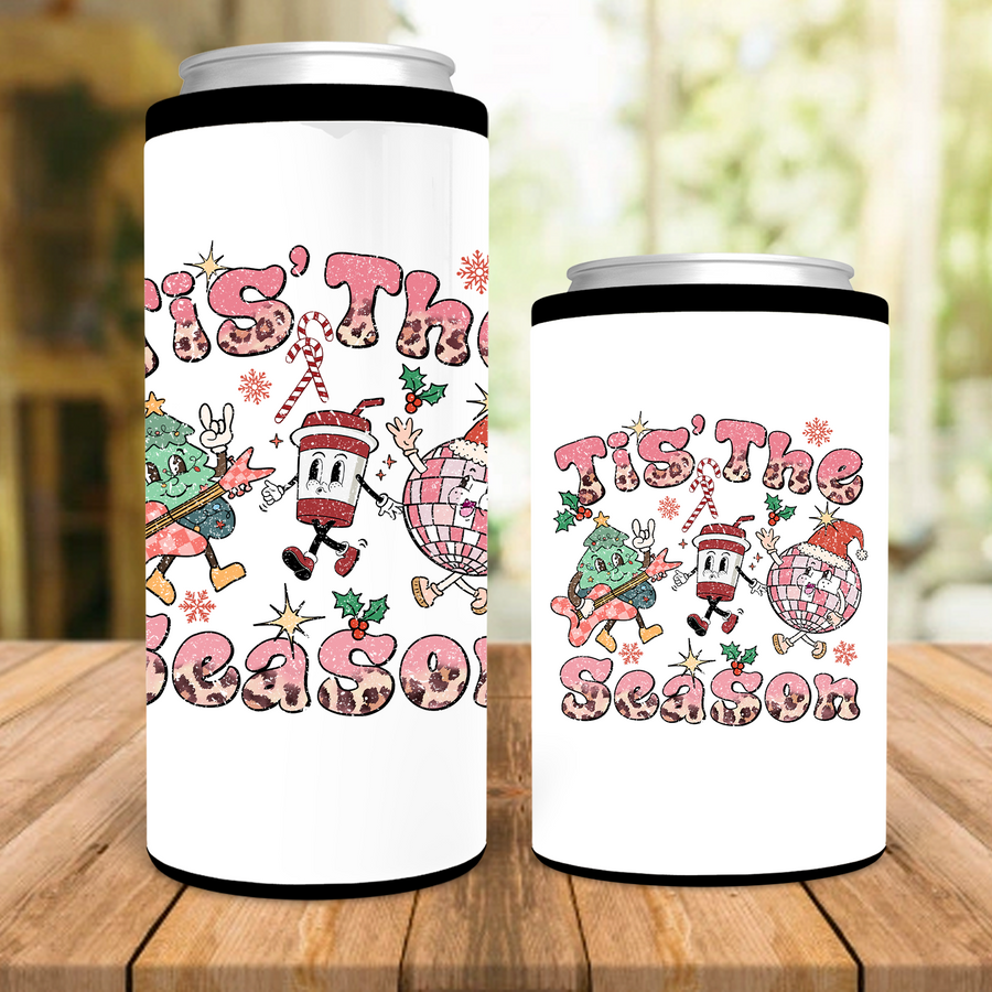Leopard Tis The Season Can Cooler