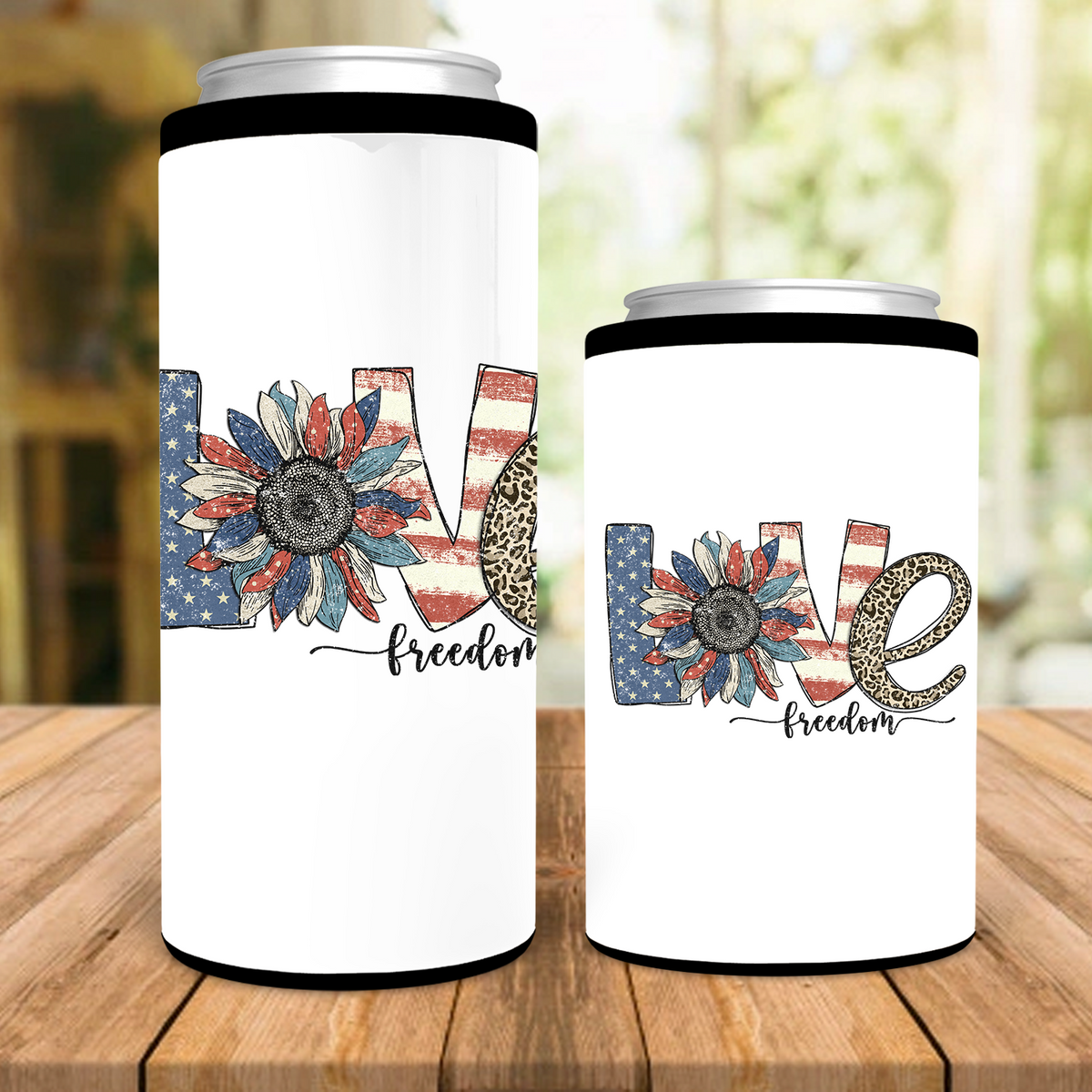 Love Freedom Can Cooler