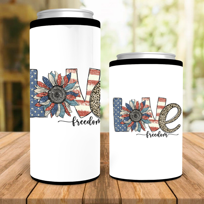Love Freedom Can Cooler