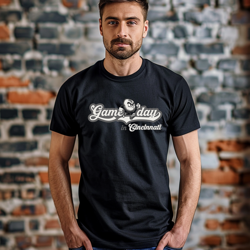 Game Day In Cincinnati Football Unisex T-shirt