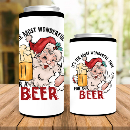 Most Wonderful Time For A Beer Can Cooler