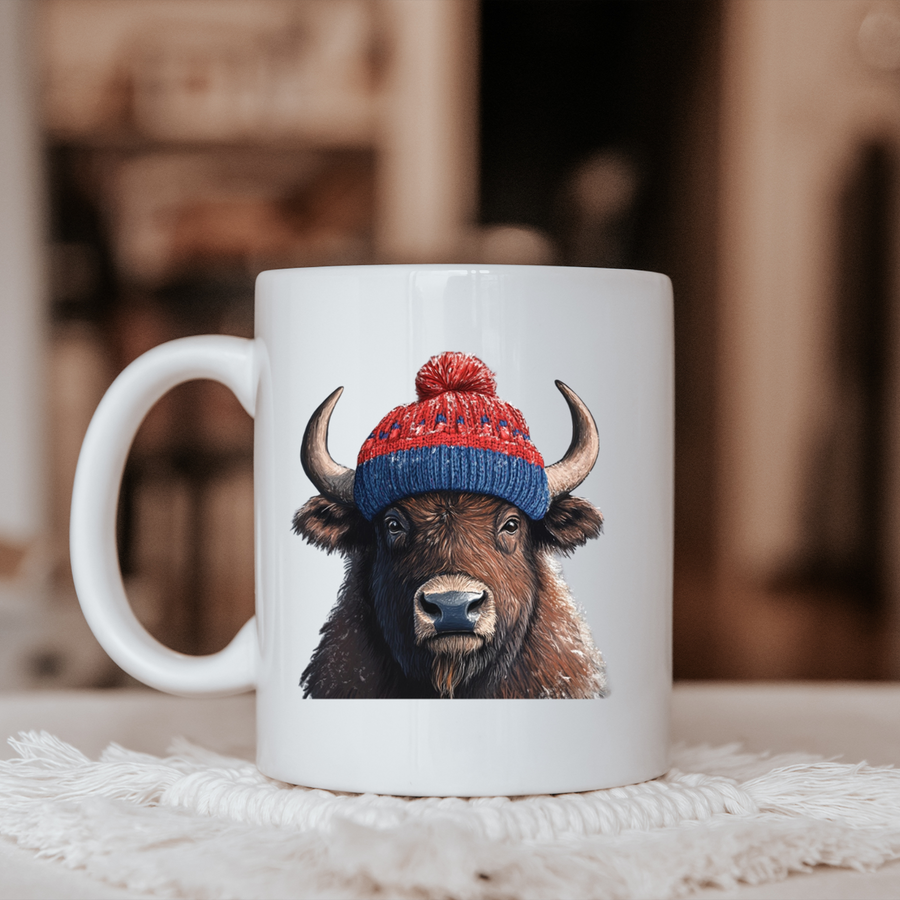 Winter Buffalo 15oz Mug