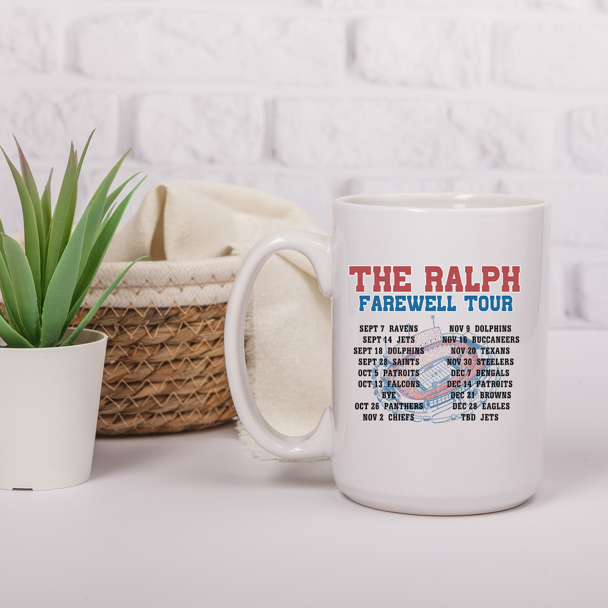 The Farewell Ralph Stadium Tour 15oz Mug