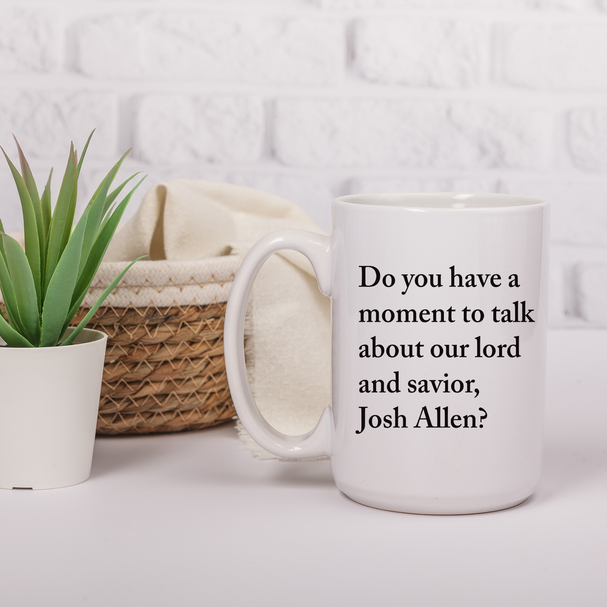 Talk About Our Lord and Savior Josh 15oz Mug