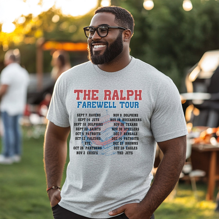 The Farewell Ralph Stadium Tour - Back Print Unisex T-shirt