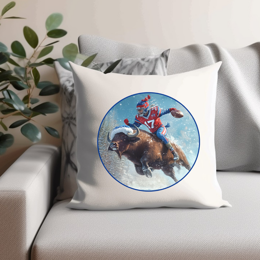 Buffalo Warrior Pillow Case Cover