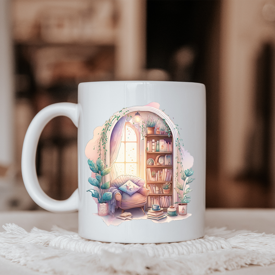 Reading Nook 15oz Mug