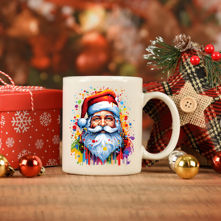 Santa Splashes 15oz Mug